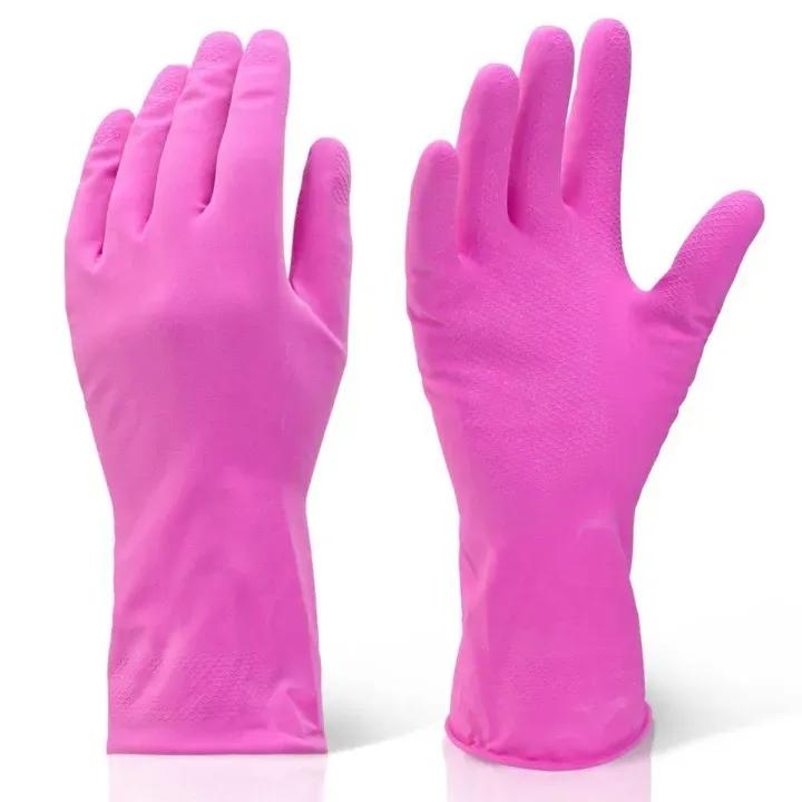 4 Pcs Set- Dish Washing Gloves, Shami kabab Maker, Vegetable Cutter, spatula and Oil Brush Set