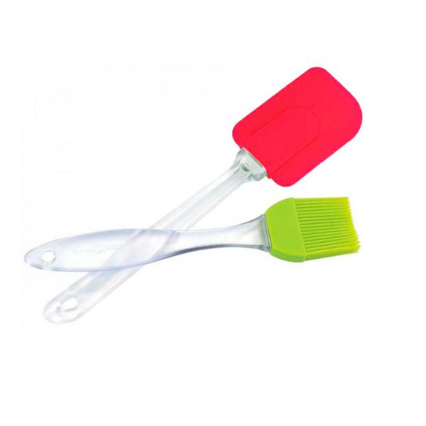 4 Pcs Set- Dish Washing Gloves, Shami kabab Maker, Vegetable Cutter, spatula and Oil Brush Set